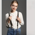 Men’s Adjustable Suspenders Braces – Elastic Y-Back Trouser Holder. 