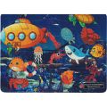 24 Piece Kids Jigsaw Puzzle Marine Set 8 x 10.8 Inch - Puzzle Toy For Kids. 