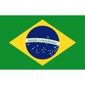 Brazil National Flag - 8 x 3.5 Feet (Local) - Multi Color.
