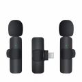 New arrival- K9 2 in 1 Wireless Clip-on Auto Noise Cancelling Live Mini Microphone, Port: 8 Pin. 