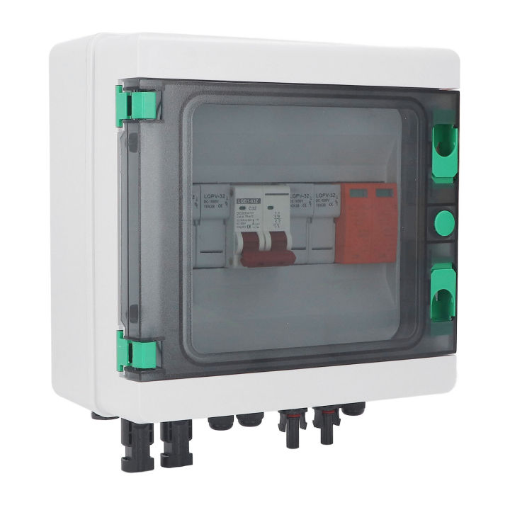 PV%20Combiner%20Box,%20DC500V%20Short%20Circuit%20Protection%202%20String%20Solar%20Combiner%20Box%20Easy%20Installation%20Waterproof%20for%20Home%20-%20Image%202
