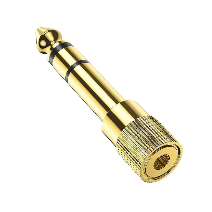 High-Quality%206.5mm%20Male%20to%203.5mm%20Female%20Stereo%20Audio%20Adapter,%20Gold%20Plated,%20Easy%20Connect%20Headphone%20Converter%20-%20Image%202
