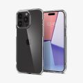 Spigen iPhone 15 Pro/15 Pro Max/16 Pro Max/16 Pro Transparent Case Ultra Hybrid Case. 