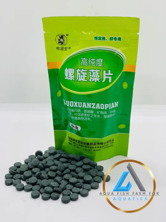 Spirulina%20Tablets%20(50Pcs%20Repack)%20For%20Fish%20Tank%20-%20Image%202