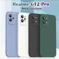 Original For Realme GT2 Pro Silicone Full Cover Case Stain resistant Phone Case Cover.