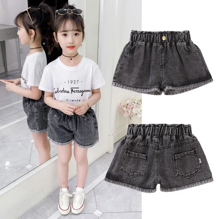 Children%20Summer%20Shorts%20Girls%20Denim%20Shorts%20Fashion%20Girl%20Short%20Blue%20Jeans%20Children%20Pants%20Girls%20Shorts%20Teenage%20Clothes%208%2010%2012%2014%20Y%20-%20Image%202