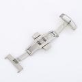 Stainless Steel Flip Lock Butterfly Deployment Clasp Watch Deployant Buckle Watch Strap 16mm 18mm 20mm 22mm. 