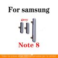 Power button For Samsung Galaxy Note 8 N950 F Note 9 N960 F Power and Side Button Keys button on off volume up and down button on the side Replacement Part.