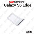 For Samsung Galaxy S6 Edge Sim Tray Micro SD Card Slot with Sim Ejector Pin Replacement Parts.
