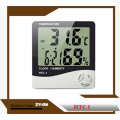 HTC-1 Digital LCD Electronic Alarm Clock Thermometer Hygrometer Weather Station Indoor Room Table clock htc 1 new. 