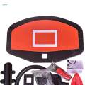 Basketball Hoop for Trampoline Lightweight Backboard Waterproof Basketball Stand including Pump and. 