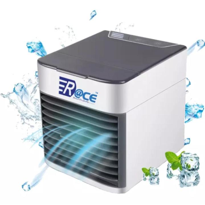 Portable Aircon Stand Fan Table Fan Mini Air Conditioner Anion Portable Aircon Personal Mini Air Cooler Usb Small Desk Fan