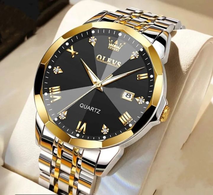 Olev,es%20Luxurious%20Formal%20Fashionable%20Look%20Cutting%20Edge%20Glass%20Day%20and%20Date%20Facilities%20Stainless%20Steel%20Chain%20Strap%20Men's%20Watch%20-%20Image%202