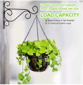 Hanging Plants Flower Basket Holder Bracket Wall Planter Hooks Flower Pot Lanterns Hanger For Garden Outdoor Indoor 1Pcs. 