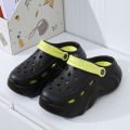 Summer Fashion Concise Non-slip Flip-flop Lithe Toe Wrap Thickness Sandals For Women Outdoor Beach Shoes Ladies' Home Slippers.