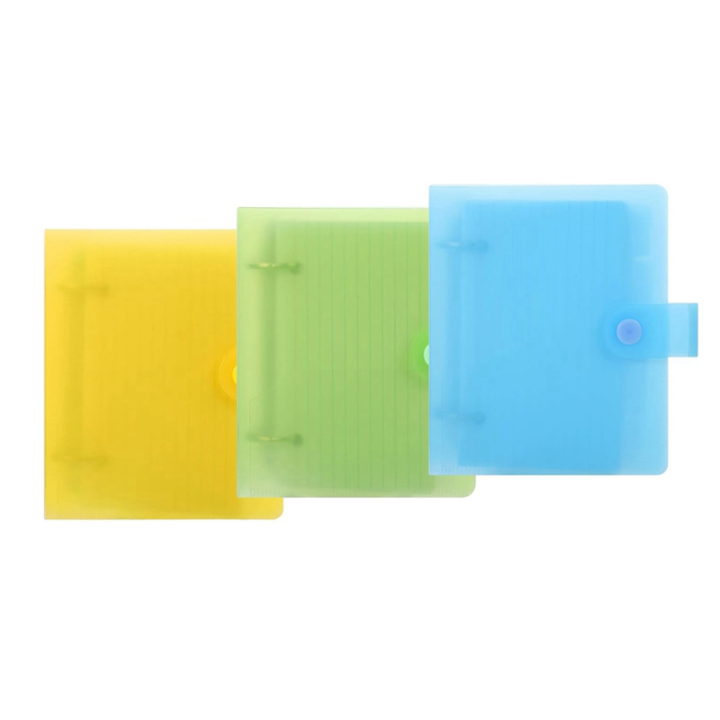 3 Pack Card Binder Index Card Holder with Dividers, 60 Sheet Each, 3x5 Index Card Holder Index Card Organizer Binder Notebook