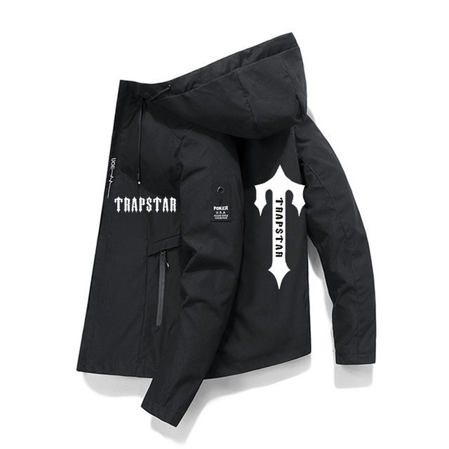 【Solo Yolo】Trapstar Clothing Outdoor Camping Mountaineering Jacket Autumn and Winter New Men's Breathable Sweater Windbreaker