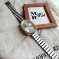 Women Quartz Watch Luxury Oval Shaped Fashion Mini Case Small Roman Numeral Dial Female Full Metal Band Watches Niche Wristwatch.