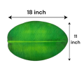 Cute Banana Leaf Dish Plate - Rokomari Ponner Hat.