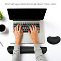 Keyboard Mouse Wrist Rest Pad Ergonomic Memory Foam Set Office Hand Care Cushion for Computer.