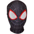 Superhero Mask Miles Spiderman Mask Peter Parker Halloween Cosplay Costume Mask Spandex Fabric Material.