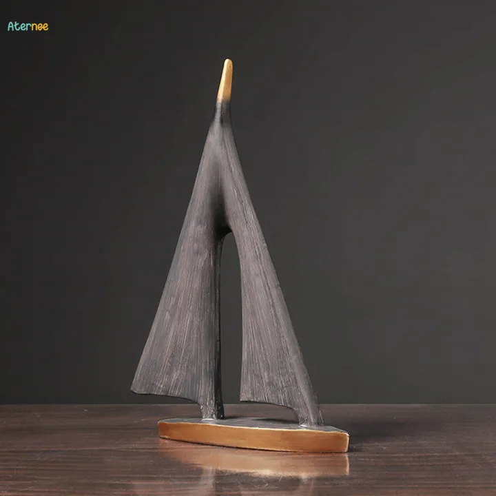 Sailing%20Boat%20Decor%20Sailing%20Ship%20Figurine%20for%20Dining%20Room%20Restaurant%20Table%20-%20Image%203