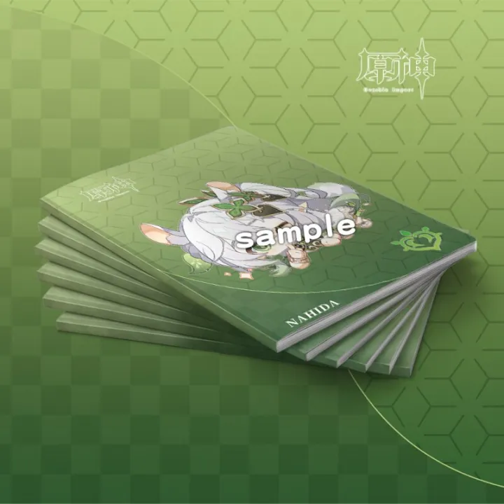 Kawaii%20Nahida%20Shikanoin%20Heizou%20Anime%20Notebook%20Genshin%20Impact%20Student%20Journaling%20Stationery%20for%20Diary%20School%20Supplies%20Memo%20Pad%20-%20Image%206