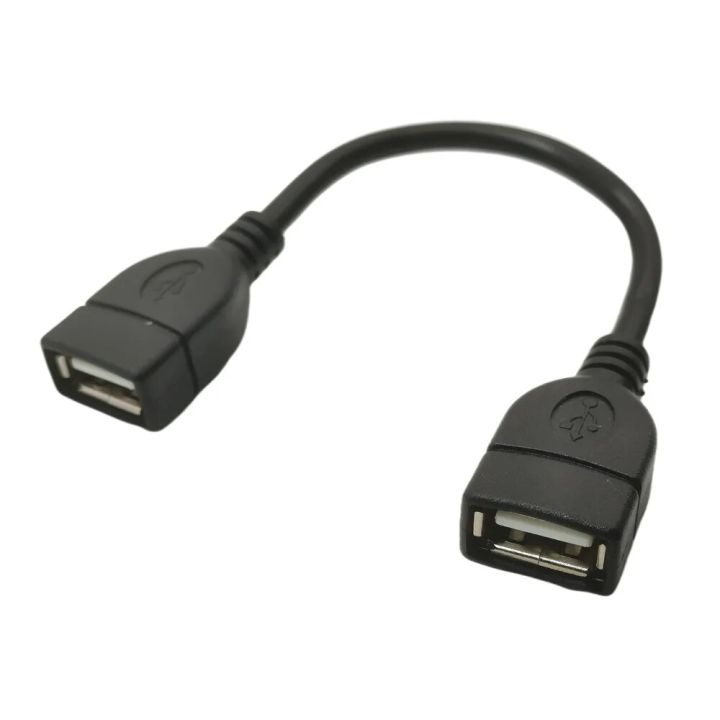 USB Extension Cable USB 2.0 Type A Female to A Female Coupler Connector F/F Converter 0.1M