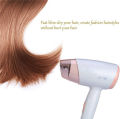 Kemei KM-3365_ Professional Foldable Hot and Cool Hair Dryer For Women-White. 