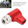 CO2 Tire Inflator Nozzle Universal Fast Inflate Bike CO2 Inflator for Road Bikes. 