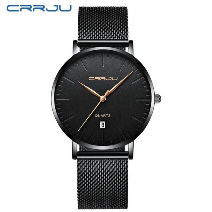 CRRJU%20Simple%20Ultra%20thin%20Quartz%20Watch%20Stainless%20Steel%20Mesh%20Strap%20Men's%20Watches%20Fashion%20Waterproof%20Clock%20Men%20Casual%20Wristwatches%20-%20Image%207