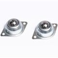 5Pcs Carbon Steel Swivel Ball Caster Wheel Car Robot Universal Eye Round Wheel for Machinery Trolleys Furniture Hardware. 
