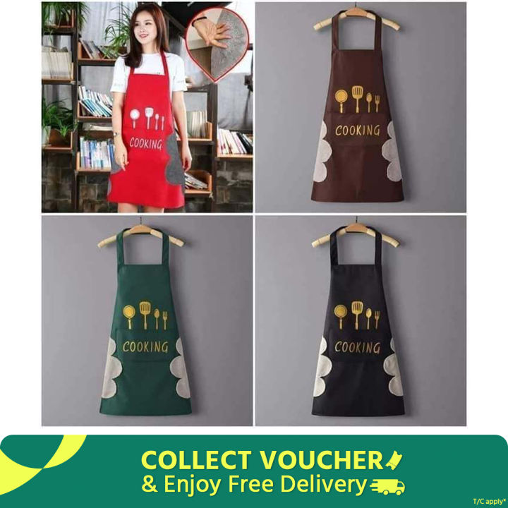 Apron cooking Apron work Apron Clothes kitchen Accessories resistant Dirt Apron