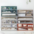 Desktop drawer storage box, dormitory stacking, combination dividing box, office student stationery, plastic storage and organizing box. 