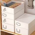 Socks Underwear Closet Storage Box Lingeries Storage Bins Storage Container Dividers, Multifunction Dresser Drawer Organizer for Bra Lingerie. 