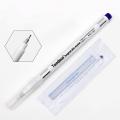Surgical Eyebrow Skin Tattoo Marker Pen Tool Accessories With Measuring Ruler BDM.