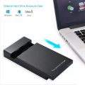 3.5 inch HDD External Case USB 3.0 to SATA External 3.5 Hard Drive Enclosure Disk for 3.5 SATA HDD External Storage Box with Aluminum Case (USB3.0-Black).