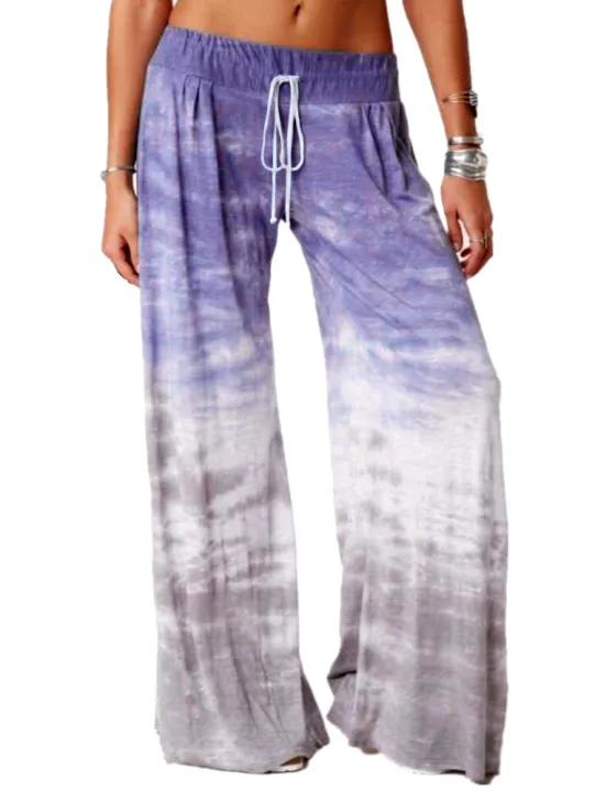 Women's%20Lounge%20Pants%20Loose%20Lace%20Up%20Casual%20Pants%20Gradient%20Tie-Dye%20Printed%20Yoga%20Sport%20Long%20Pnats%20Wide%20Leg%20Pants%20-%20Image%206