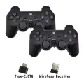 2 Players 2.4G Wireless Game Gamepad Controller Durable For Android Smart Phone Joystick For Android TV Box For PC Joysticks. 