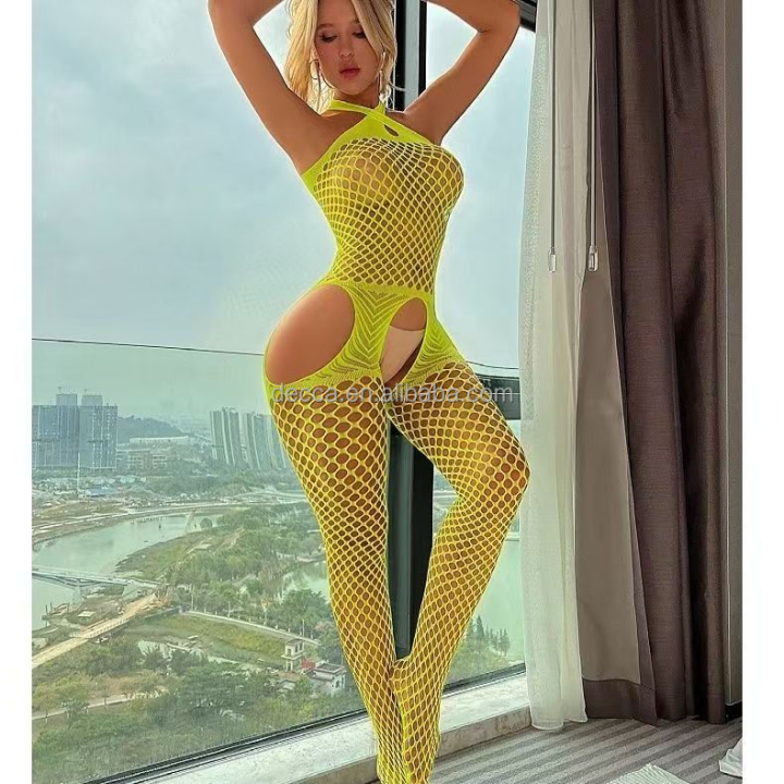 Elegant%20High%20Elasticity%20Fish%20net%20Bodysuit%20with%20Cut-Out%20Detail%20and%20Ties%20-%20Image%204