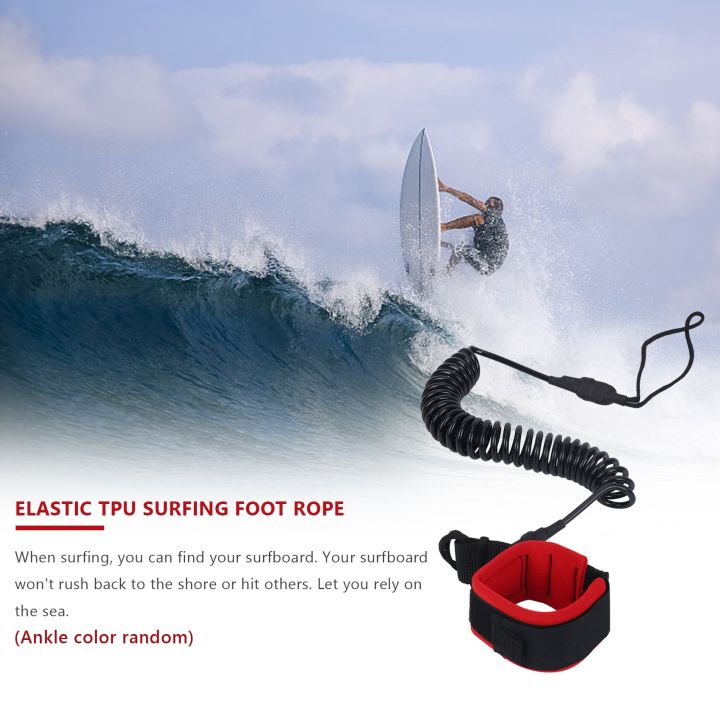 10.6Ft%20Ankle%20Leash%20Surfing%20Coiled%20Tpu%20Paddle%20Board%20Foot%20Leg%20Rope%20-%20Image%205