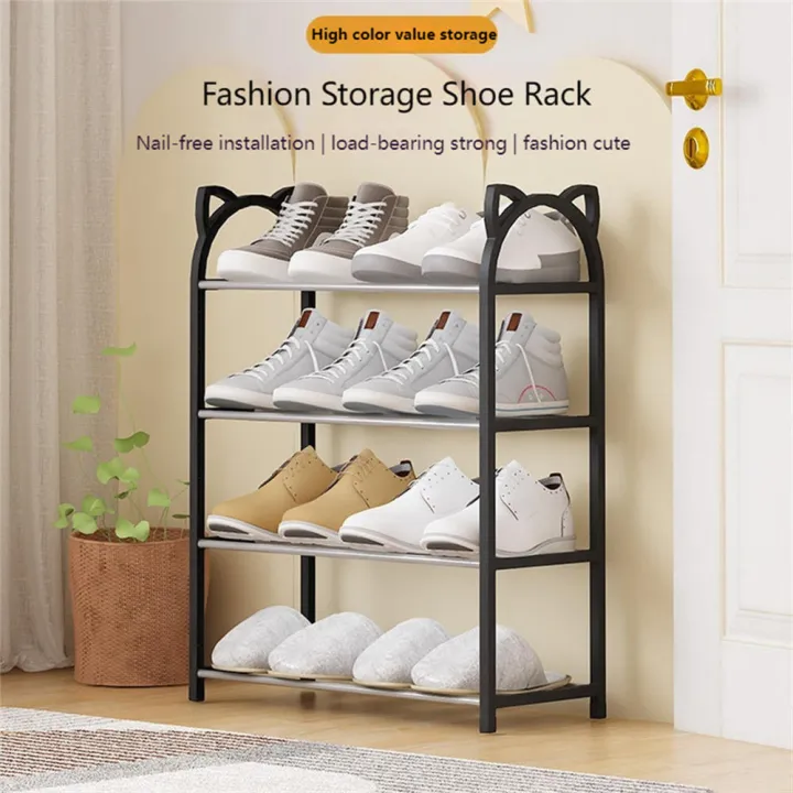Shoe%20Rack%20Shoe%20Cabinet%20%20%20Ear%20Design%20Shoe%20Rack%20Storage%20Hanger%20Dustproof%20Shoe%20Rack%20-%20Image%202