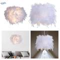 Feather Lamp Shade for Table Lamp and Floor Lamp for Living Room Party Decor. 