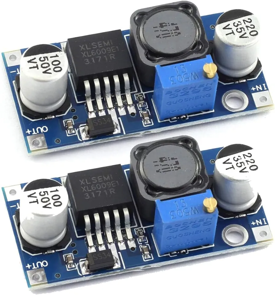 XL6009 Step-Up/Down Spannungswandler – Einstellbarer DC-DC Converter Für Solar & Projekte