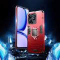 2023 New Phone case For Realme C53 Back cover Armor Shockproof Metal Ring Holder Cover Phone Casing.