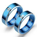 Good-Looking Pretty King Titanium Couple Ring - Ring For Girls. 