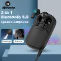 【Youyi】Wiresto 2 in 1 wireless Bluetooth headphone 5.0 audio headset with Bluetooth speaker with mini speakers headphones suitable. 