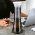 Cold Brew Coffee Maker, Cold Brew Coffee Pot 1L with Stainless Steel Filter Leakproof Lid Tea Pitcher with Infuser for Lemonade Home Bar. 