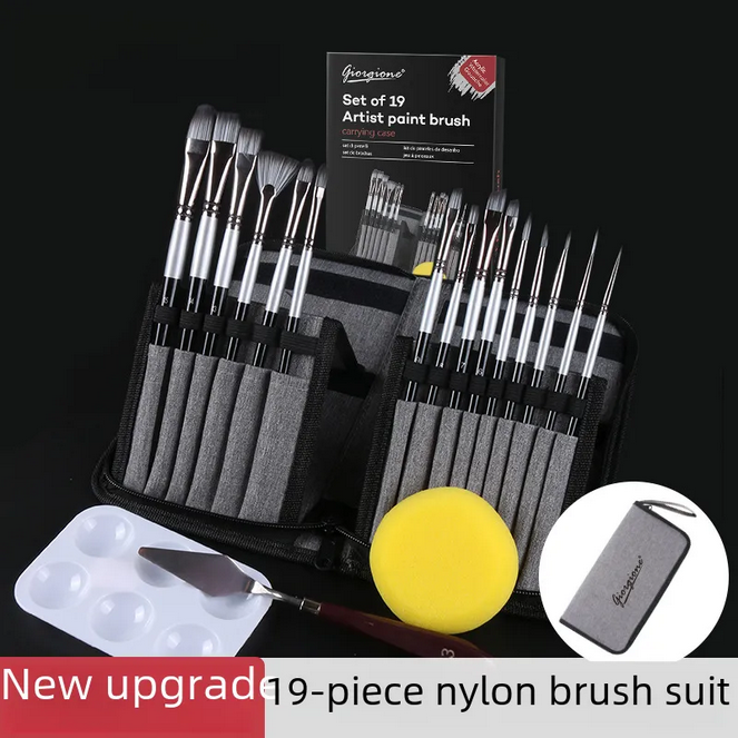 Giorgione%20Premium%2019-Piece%20Painting%20Brush%20Set%20-%20Nylon%20Hair%20for%20Acrylic,%20Oil%20&%20Gouache%20-%20Image%204