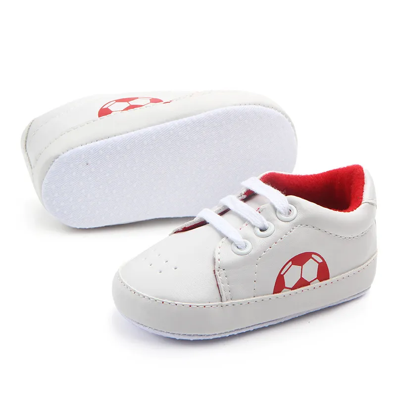 0-2 Classic Baby Football Boots Baby Shoes Boy Girl Sneaker Cotton